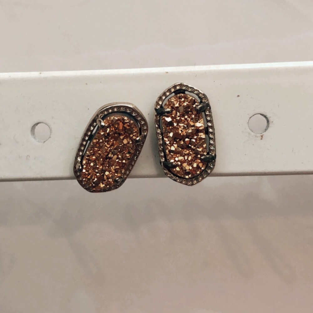 Gold Kendra Scott Studs